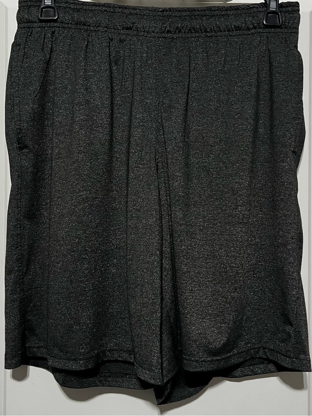 90 Degree by Reflex Men’s Athletic Shorts in Charcoal Gray